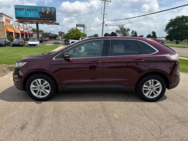 Photo of 2017 Burgundy Velvet Metallic Tinted Clearcoat Ford Edge