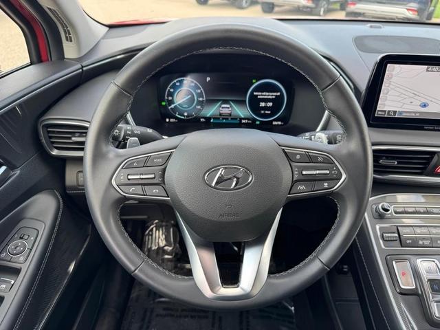 Photo of 2023 Calypso Red Hyundai SANTA FE HEV