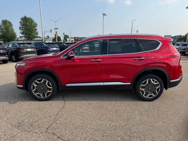 Photo of 2023 Calypso Red Hyundai SANTA FE HEV