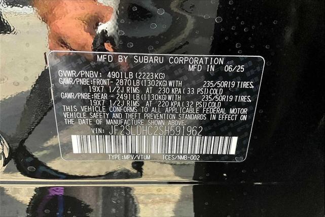 Photo of 2025 Crystal Black Silica Subaru Forester