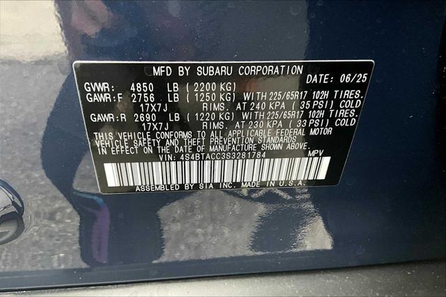 Photo of 2025 Cosmic Blue Pearl Subaru Outback