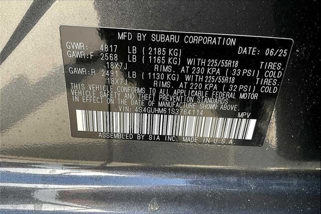 Photo of 2025 Magnetite Gray Metallic/Crystal Black Silica Subaru Crosstrek