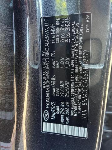 Photo of 2022 Portofino Gray Hyundai TUCSON