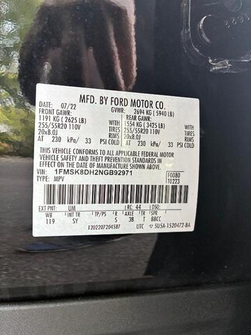 Photo of 2022 Agate Black Metallic Ford Explorer