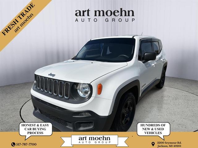 Photo of 2016 Alpine White Jeep Renegade