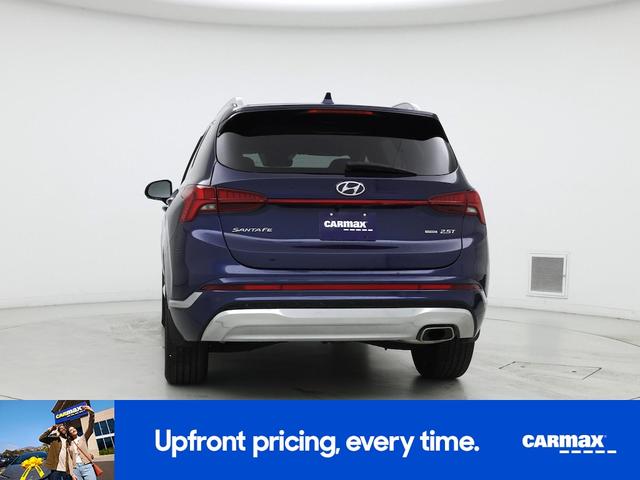 Photo of 2022 Blue Hyundai SANTA FE