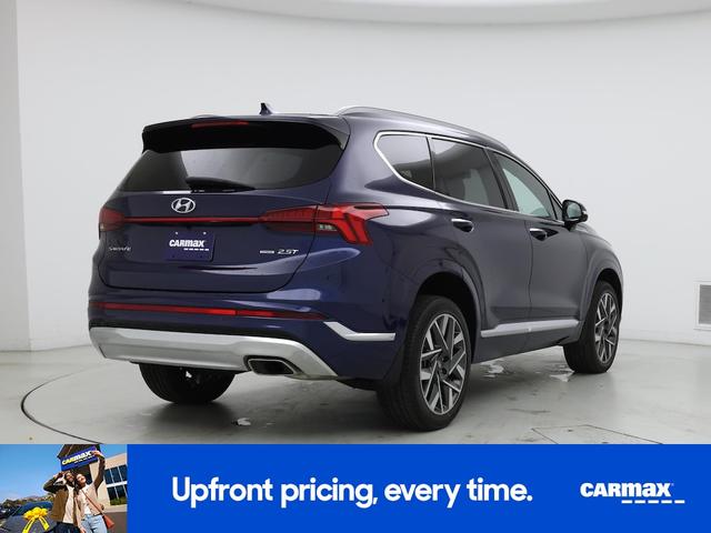 Photo of 2022 Blue Hyundai SANTA FE