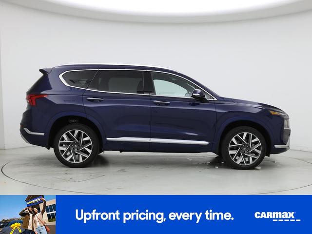 Photo of 2022 Blue Hyundai SANTA FE