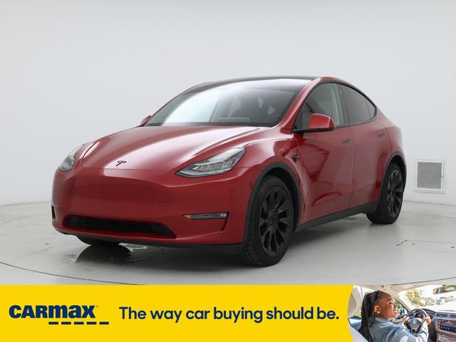 Photo of 2022 Red Tesla Model Y