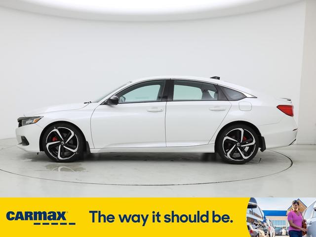 Photo of 2021 White Honda Accord