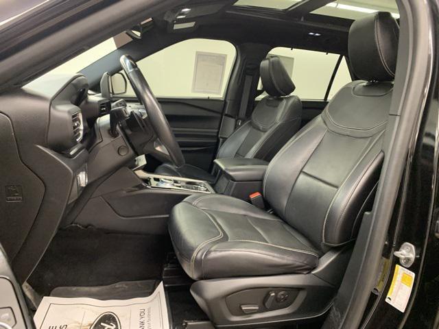 Photo of 2021 Agate Black Metallic Ford Explorer