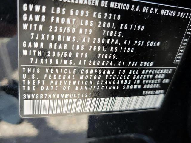 Photo of 2022 Deep Black Pearl Effect Volkswagen Tiguan