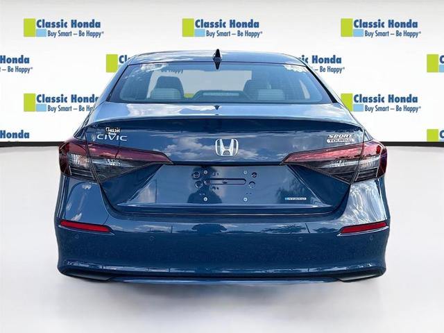 Photo of 2025 Blue Lagoon Honda Civic Hybrid