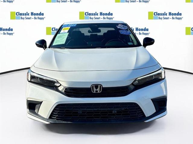 Photo of 2022 Platinum White Pearl Honda Civic