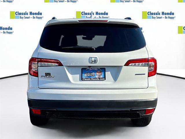 Photo of 2021 Platinum White Pearl Honda Pilot