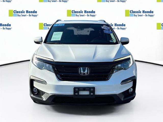 Photo of 2021 Platinum White Pearl Honda Pilot