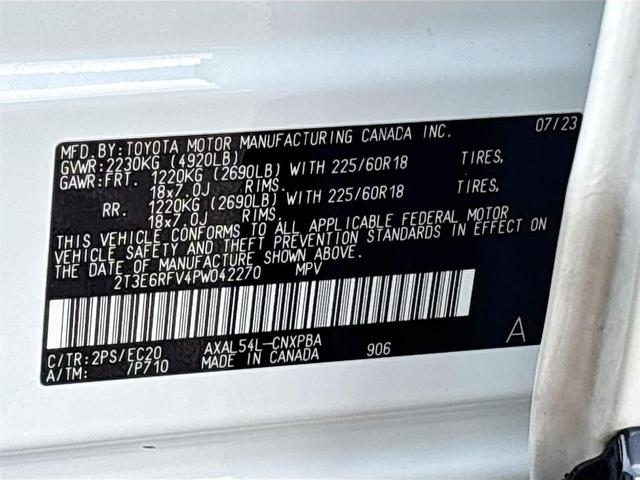 Photo of 2023 Wind Chill Pearl / Midnight Black Metallic Toyota RAV4 Hybrid