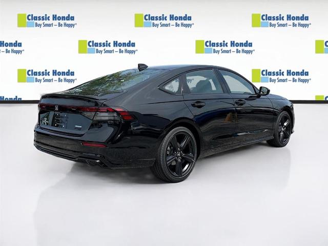 Photo of 2025 Crystal Black Pearl Honda Accord Hybrid