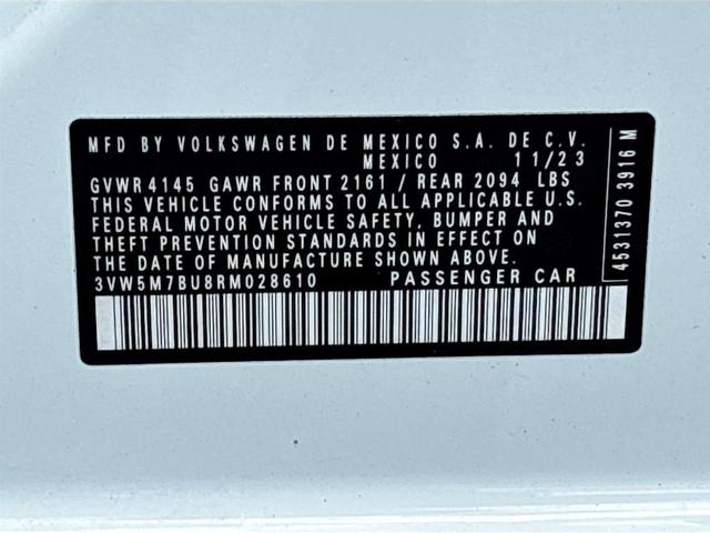 Photo of 2024 Pure White Volkswagen Jetta
