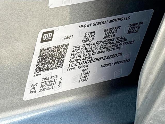 Photo of 2023 Sterling Gray Metallic Chevrolet Silverado 1500