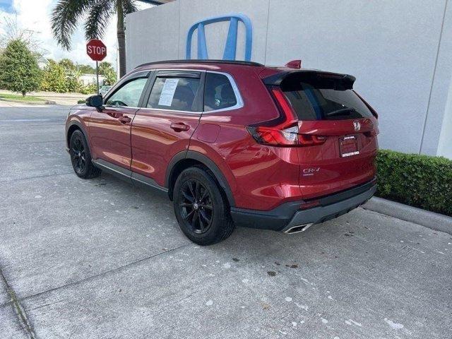Photo of 2023 Radiant Red Honda CR-V Hybrid