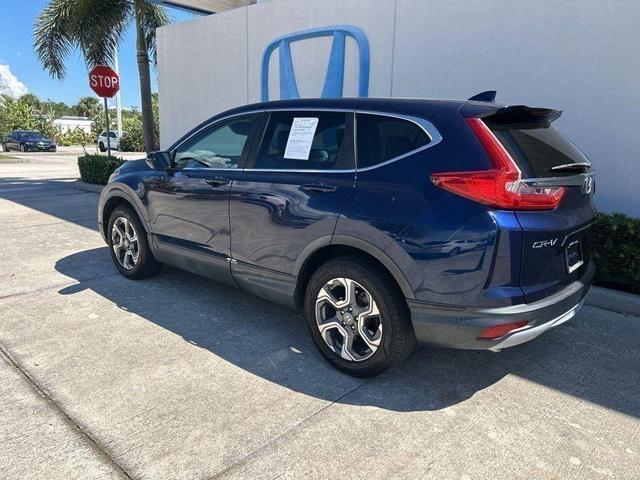 Photo of 2019 Obsidian Blue Honda CR-V
