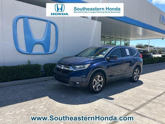 Photo of 2019 Obsidian Blue Honda CR-V