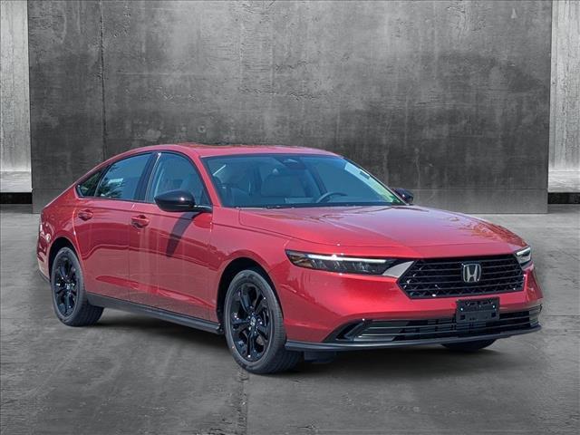 Photo of 2025 Radiant Red Metallic Honda Accord