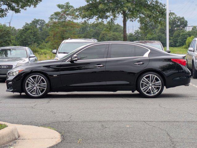 Photo of 2016 Black Obsidian INFINITI Q50