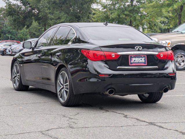 Photo of 2016 Black Obsidian INFINITI Q50