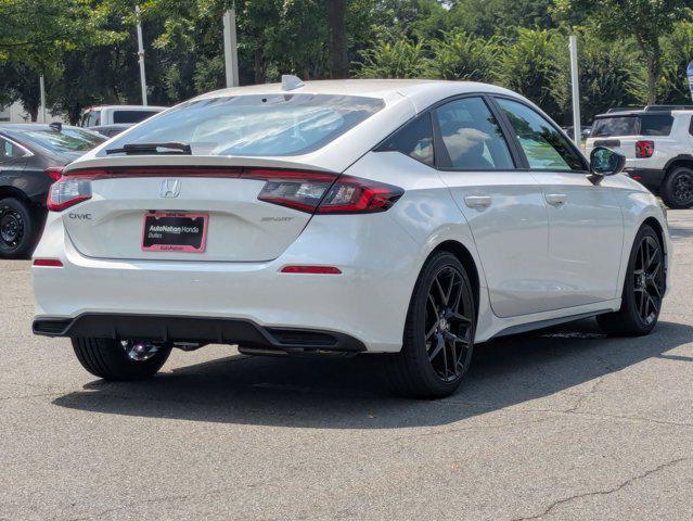 Photo of 2025 Platinum White Pearl Honda Civic