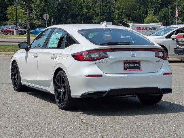 Photo of 2025 Platinum White Pearl Honda Civic