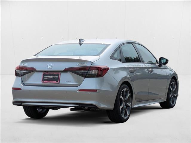 Photo of 2025 Solar Silver Metallic Honda Civic Hybrid