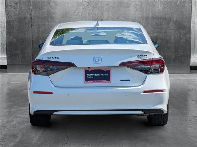 Photo of 2026 Platinum White Pearl Honda Civic Hybrid