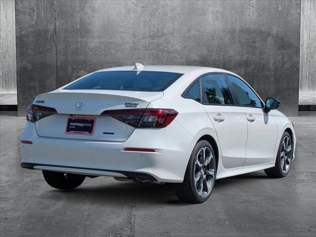Photo of 2026 Platinum White Pearl Honda Civic Hybrid