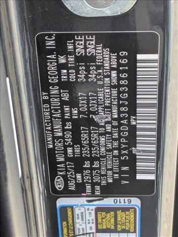 Photo of 2018 Platinum Graphite Kia Sorento