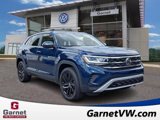 Photo of 2022 Tourmaline Blue Metallic Volkswagen Atlas Cross Sport