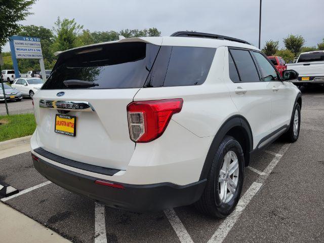 Photo of 2020 Star White Metallic Tri-Coat Ford Explorer