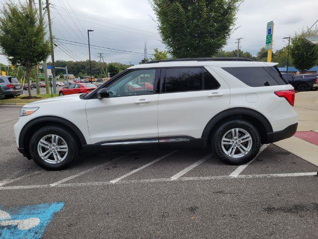 Photo of 2020 Star White Metallic Tri-Coat Ford Explorer