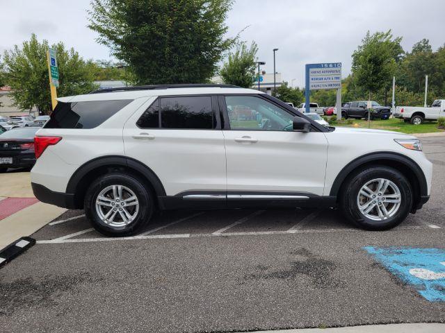 Photo of 2020 Star White Metallic Tri-Coat Ford Explorer