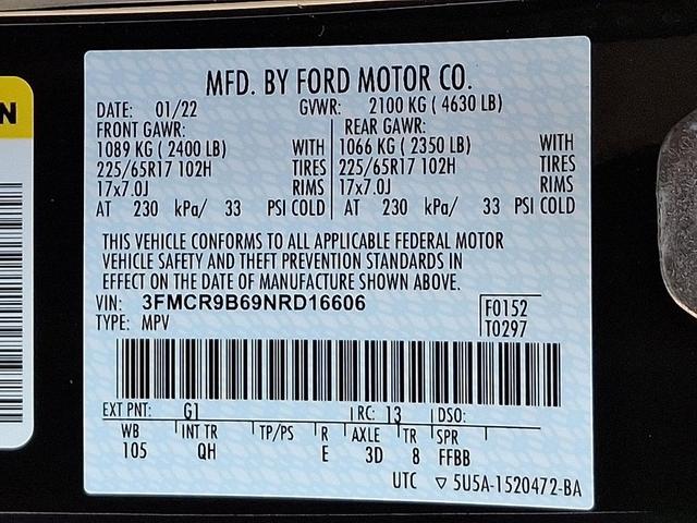 Photo of 2022 Shadow Black Ford Bronco Sport