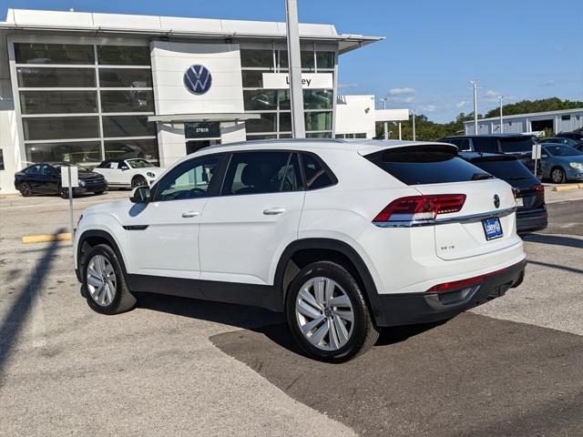 Photo of 2022 Pure White Volkswagen Atlas Cross Sport