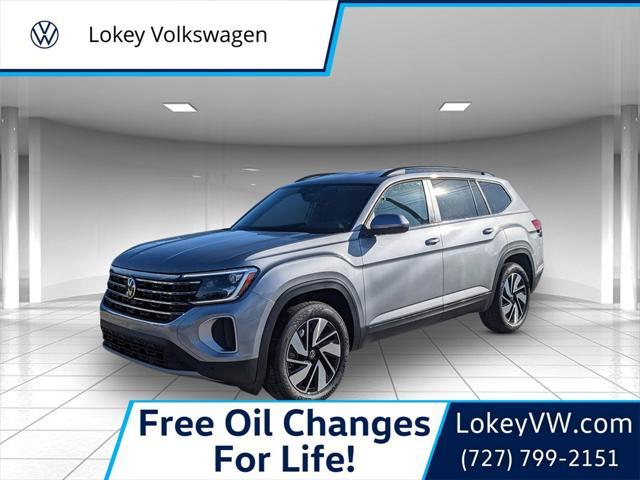 Photo of 2025 Silver Mist Metallic Volkswagen Atlas