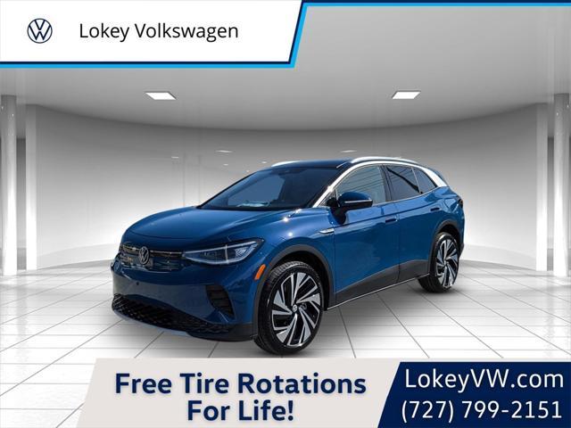 Photo of 2025 Mountain Lake Blue Metallic/Black Roof Volkswagen ID.4