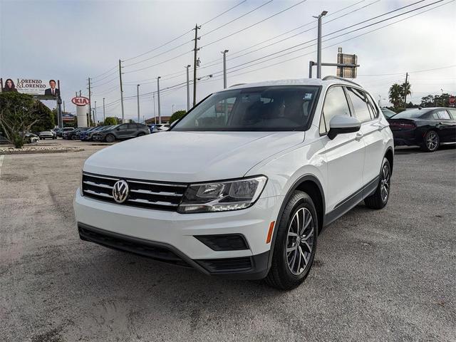 Photo of 2021 Pure White Volkswagen Tiguan