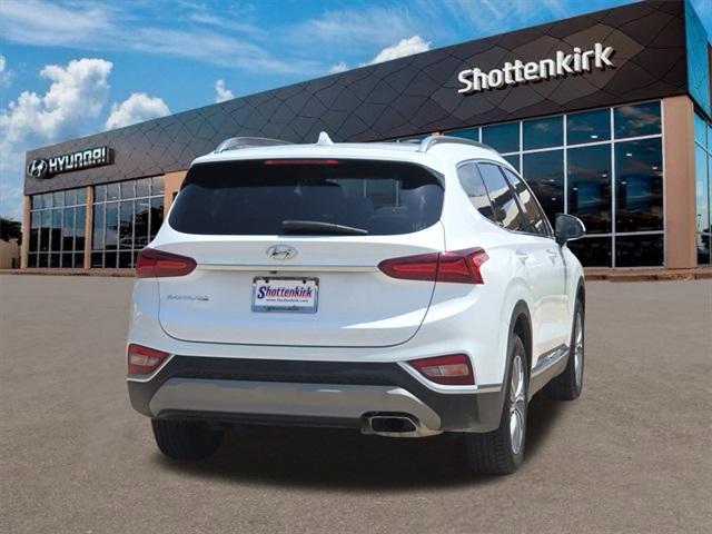 Photo of 2019 Quartz White Hyundai SANTA FE