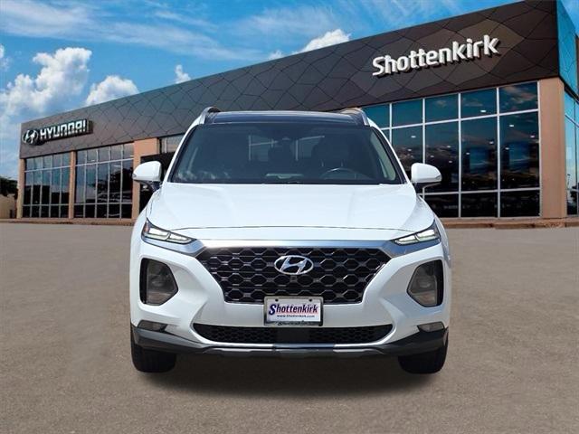 Photo of 2019 Quartz White Hyundai SANTA FE
