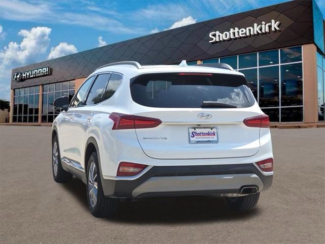 Photo of 2019 Quartz White Hyundai SANTA FE