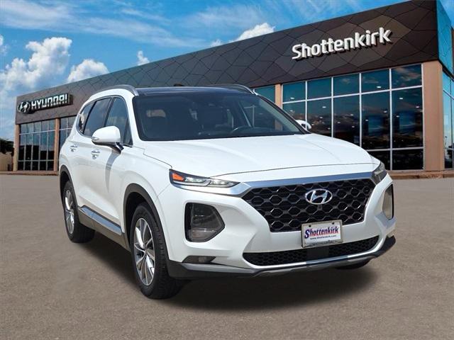 Photo of 2019 Quartz White Hyundai SANTA FE
