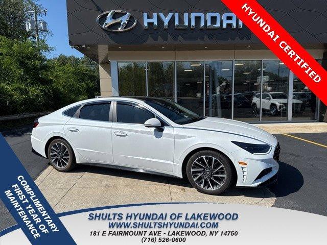 Photo of 2020 White Hyundai SONATA